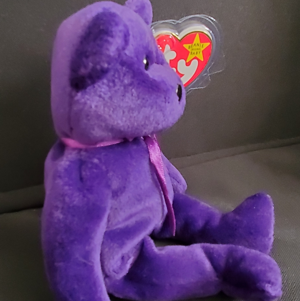 Ty Beanie Baby Princess Bear 1997 - Picture 6 of 8